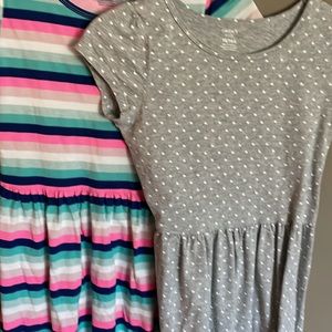 Carters 2 pack of dresses size 14